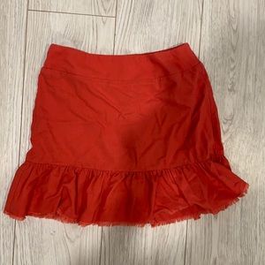 Pinky red skirt from Australia